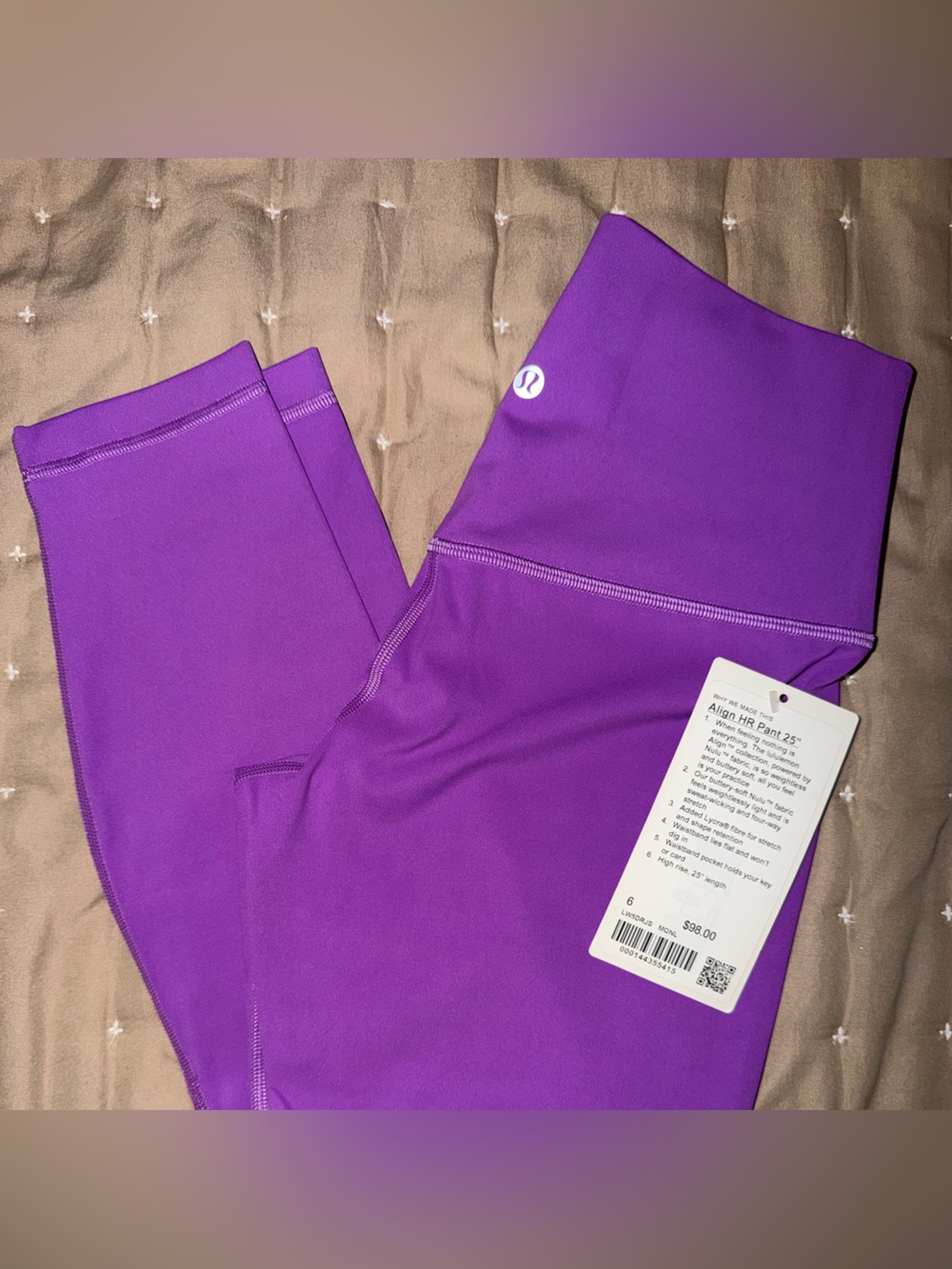 Lululemon Align Purple Active Leggings